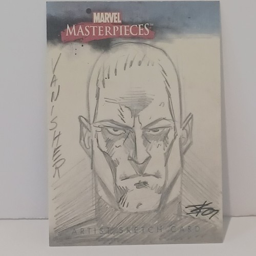 2007 MARVEL MASTERPIECES VANISHER JIM KYLE Artist SKETCH CARD