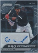 2020 Eloy Jimenez Panini Prizm Pro Penmanship Auto #PP-EJ