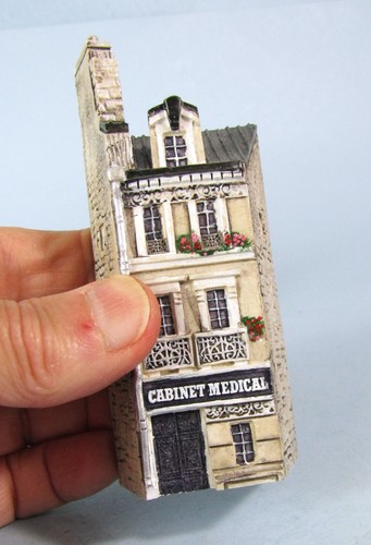 DOMINIQUE GAULT J CARLTON PARIS DOS EDIFICIOS EN MINIATURA HECHOS EN FRANCIA - Imagen 12 de 12