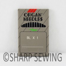 10 ORGAN NEEDLES BLX1 10BP BALL POINT for JANOME SERGER 604, 777, 778, 779