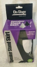 On-Stage Stands Speaker Stand Skirt (White)