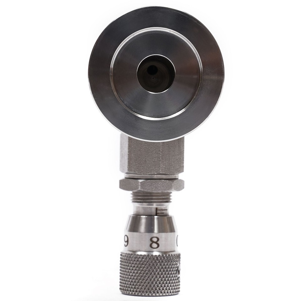 KF25 Stainless Steel Valve Vacuum Metering Valve Bellows Sealed