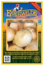 1 Oz Walla Walla Onion Seeds - Everwilde Farms Mylar Seed Packet