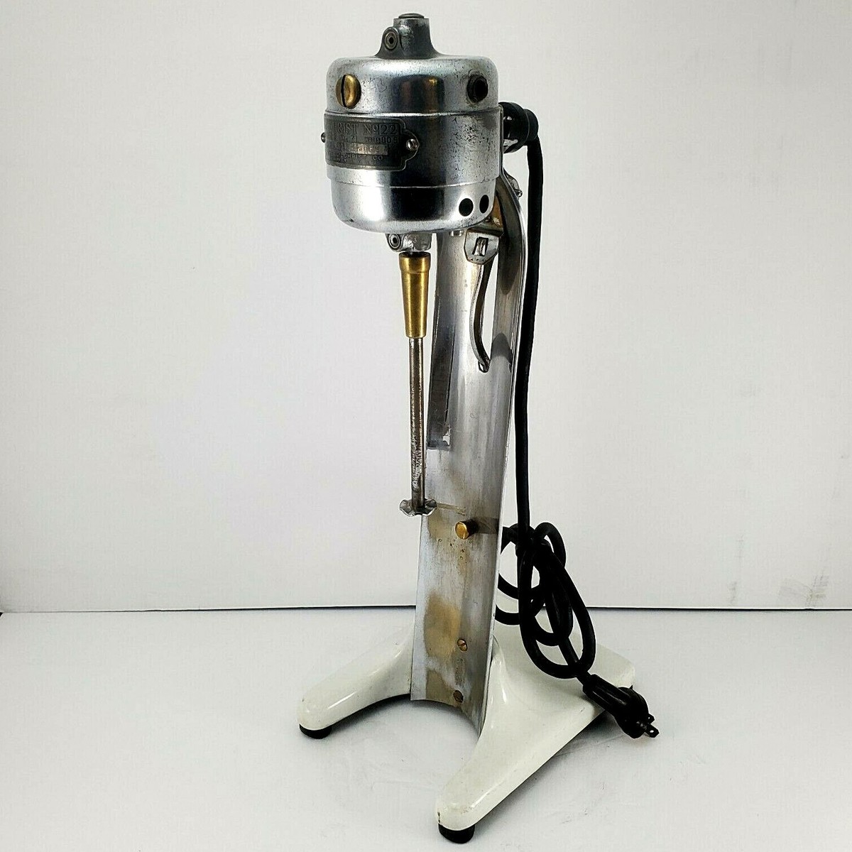 Antique/Vintage Milkshake Mixer 1920s Gilchrist No.22 White