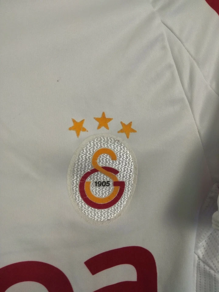 Arda Galatasaray Jersey Authentic 2008 2009 Away XS Shirt Football Adidas ig93 - Image 3 of 4