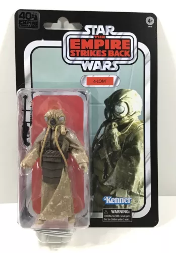 Star Wars Black Series Kenner 4-LOM (tan Zuckuss) 6" Exclusive Action Figure