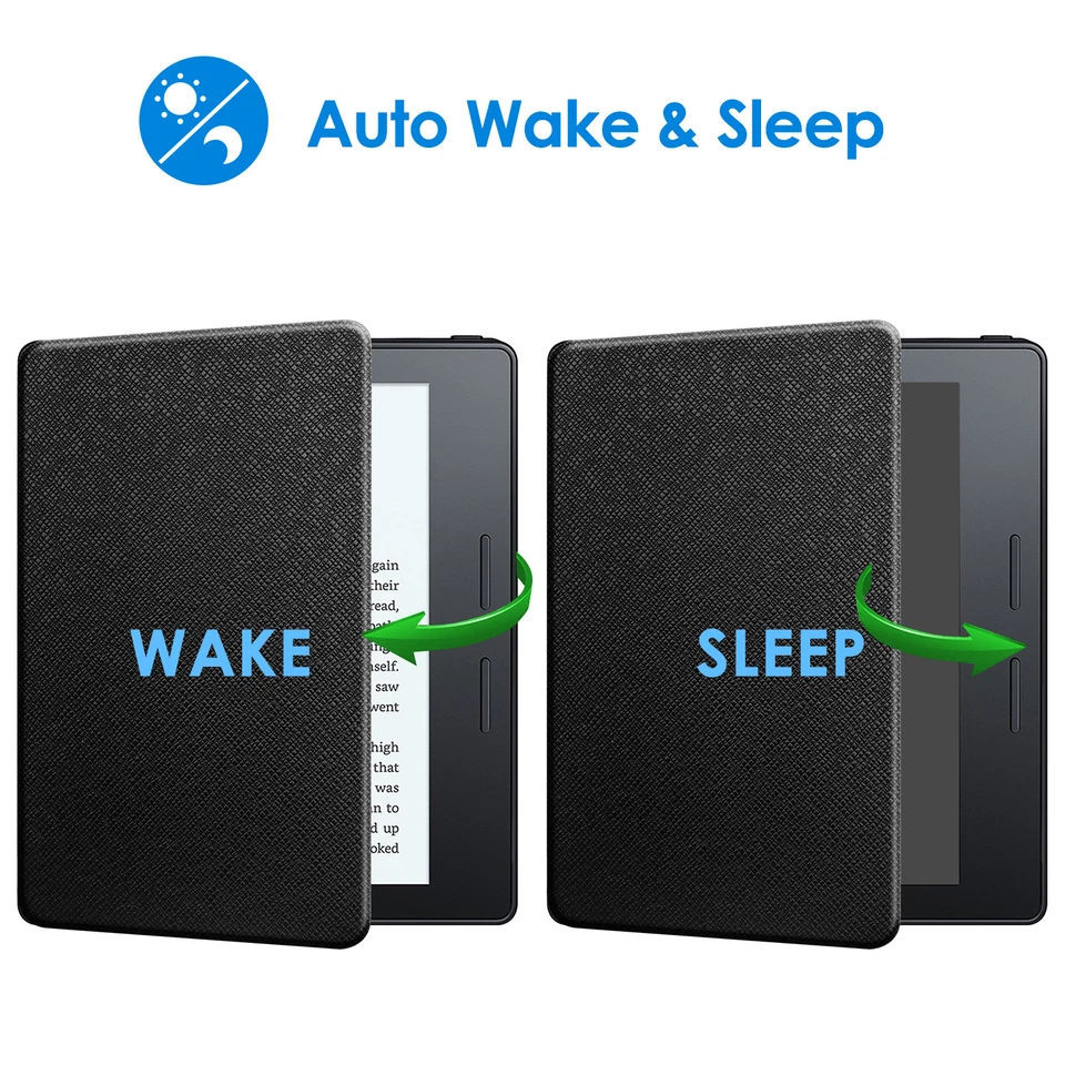 Funda JETech para Amazon Kindle Oasis (versión 2017) Smart Cover Auto Sleep/Wake Foto 3 de 4