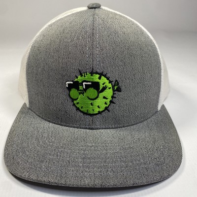 The Coolest Green Puffer Fish Hat/Cap 