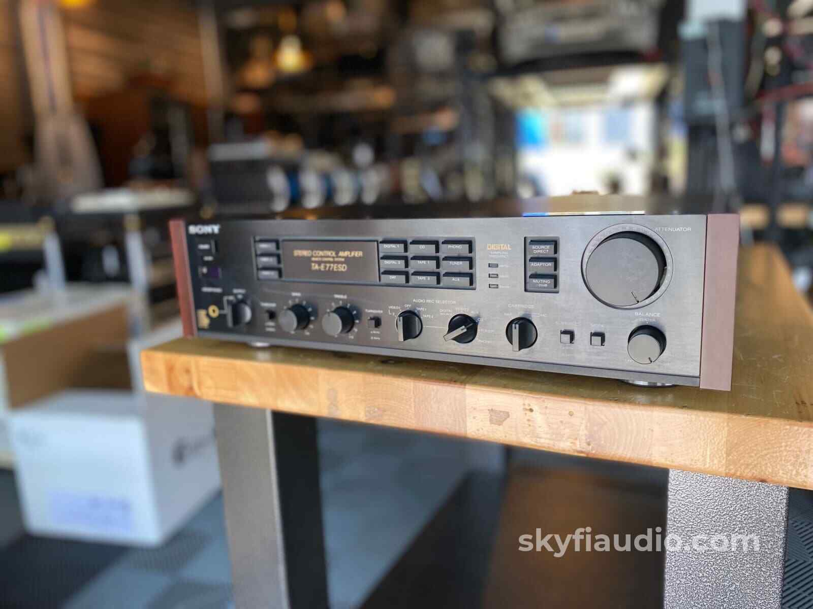 Sony TAE77ESD Vintage Preamp eBay