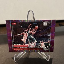 giannis antetokounmpo Franchise Features Pink Lazer 6/15 donruss 2021-22