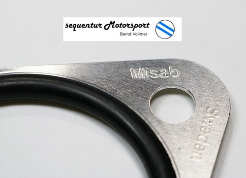 Misab O-Ring Platten für Weber 40 / 45 DCOE Doppelvergaser 2 Stück - Bild 2 von 3
