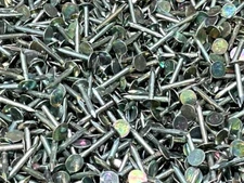 Nails HUTTIG-GRIP 1" Roofing Siding Nails, Smooth Shank Electro Galvanized 25LBS