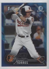 2016 Bowman Draft Chrome Picks Blue Refractor 34/150 Alexis Torres #BDC-19 1b0