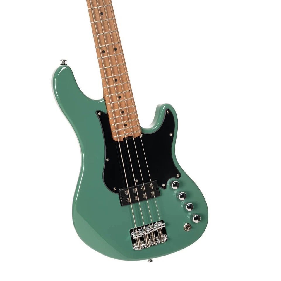 Bajo Markbass Cort GB-Escala Corta Verde Bosque 30" 4 Cuerdas MB-1 Preamplificador Foto 3 de 4