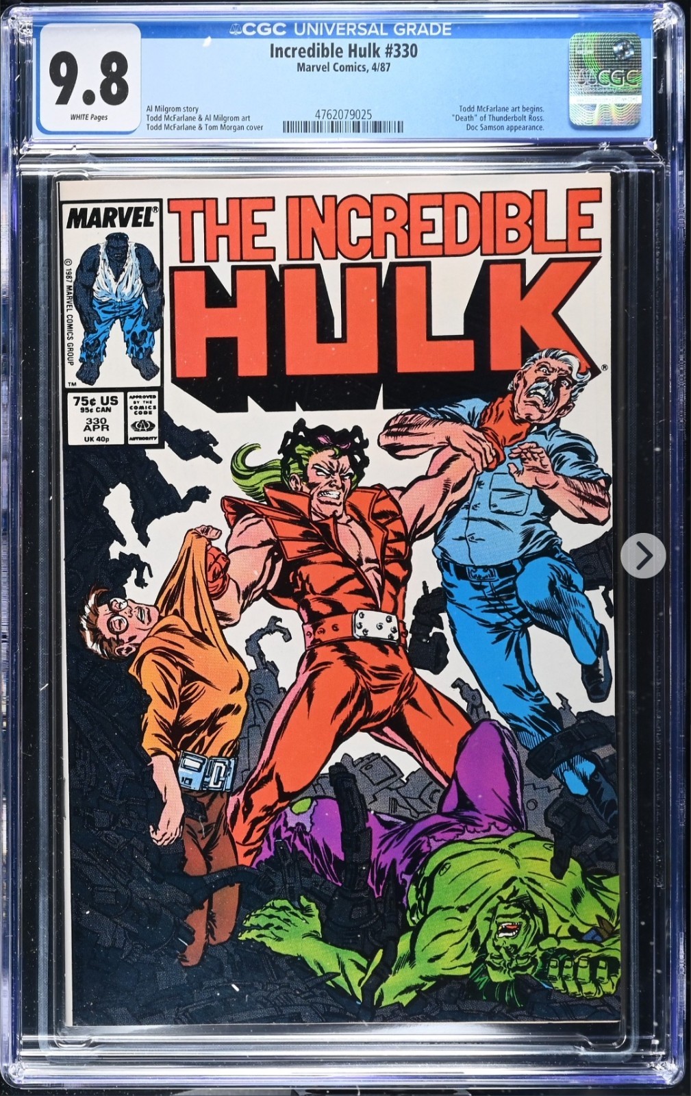 Incredible Hulk #330 Value - GoCollect