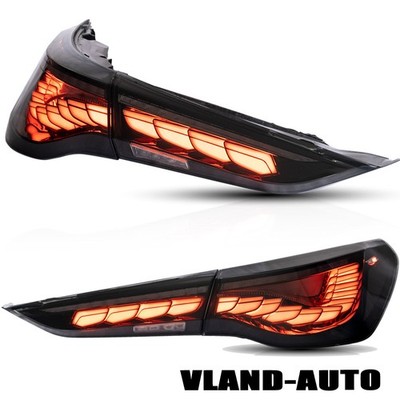 OLED 3D Tail Lights For BMW 4 Series G22 G23 2020-2026 DRL w/Startup Sequential