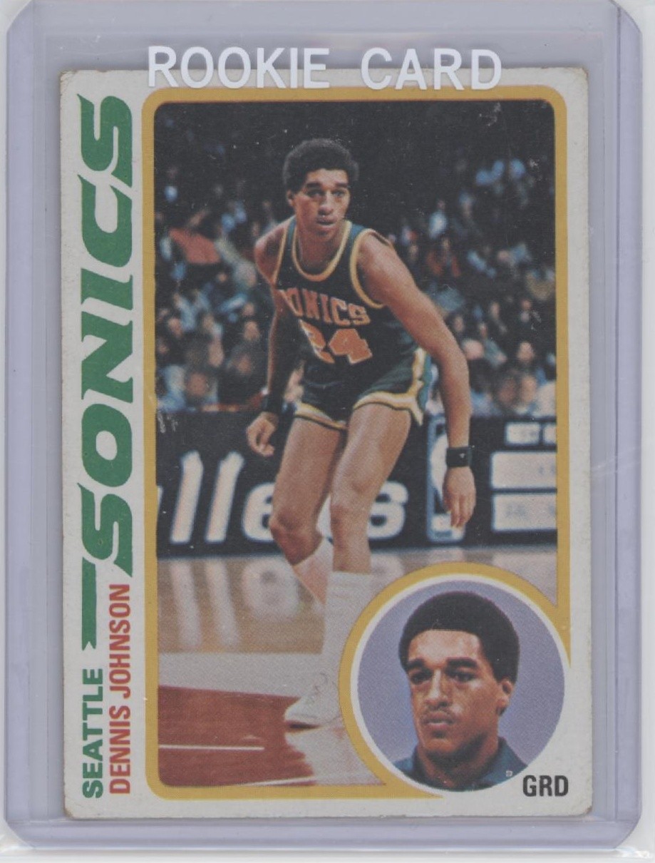 1978-79 Topps #78 Dennis Johnson Seattle SuperSonics Rookie