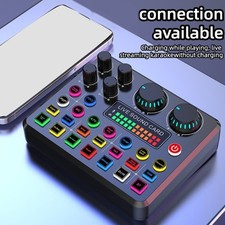 Clear Sound Output Sound Card MultiPlatform Support Instantly Setups for Home