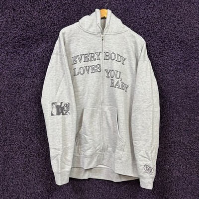 Troye Sivan One Of Your Girls Oversized Zip-Up Hoodie Size Large