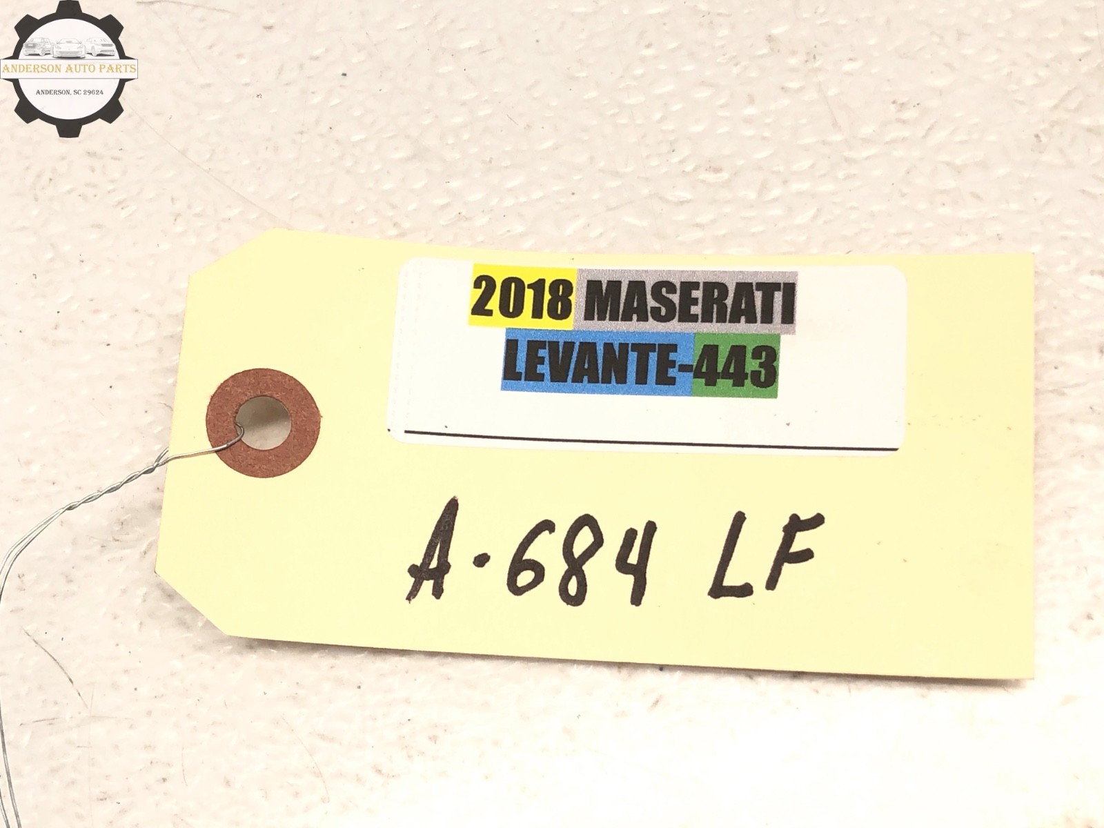 2017-2024 MASERATI LEVANTE LEFT DRIVER FRONT DOOR LOCK LATCH ACTUATOR OEM