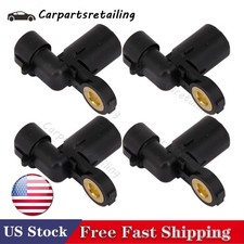 4pcs Lja2226aa Abs Wheel Speed Sensors For 2001 Jaguar Xk8 Base Convertible 4.0l 4pcs Lja2226aa Abs Wheel Speed Sensors For 2001 Jaguar Xk8 Base Convertible 4.0l