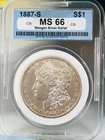 **1887 S MORGAN SILVER DOLLAR**