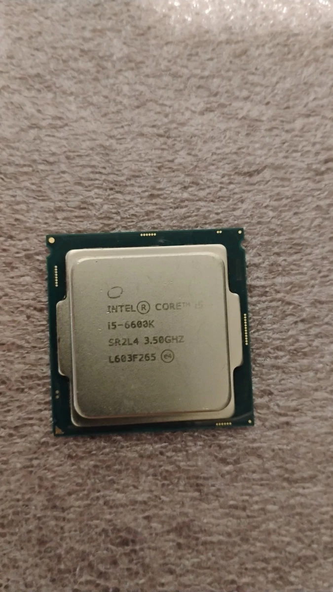 Intel Core i5-6600K Processor Model Computer Processors (CPUs) for