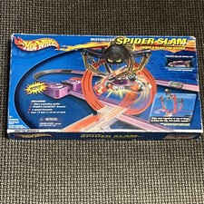 Hot Wheels Vintage Mattel Inc. Original 2000 Spider Trax Starter Set Sealed NIB