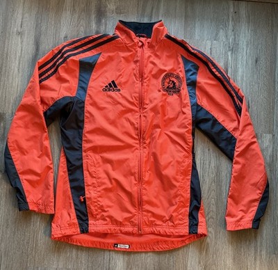 Adidas 2012 Boston Marathon Celebration Jacket Men s Small Supernova Climaproof