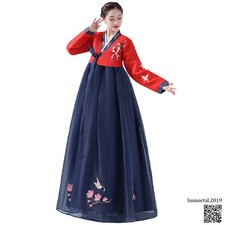 Women Hanbok Dress Korean Traditional Hanbok Hanbok Korean National Costumes