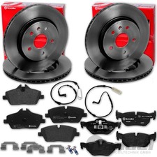 brembo BREMSSCHEIBEN + BELÄGE VORNE + HINTEN passend für BMW 1er E82 E88