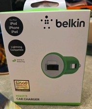 Belkin MIXIT Car Charger For iPod/ iPhone/iPad NEW