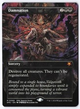 damnation mtg card Altered Art Hand Painted Altered Art MTG Card Damnation Damnation [Foil] Prices | Magic