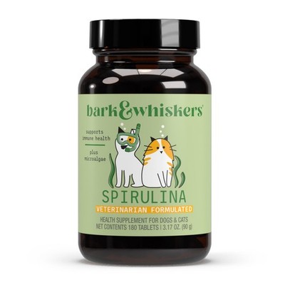 Dr. Mercola Spirugreen For Cats Dogs - Antioxidant Support - Spirulina