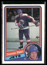 1984-85 O-Pee-Chee Thomas Steen Winnipeg Jets #348