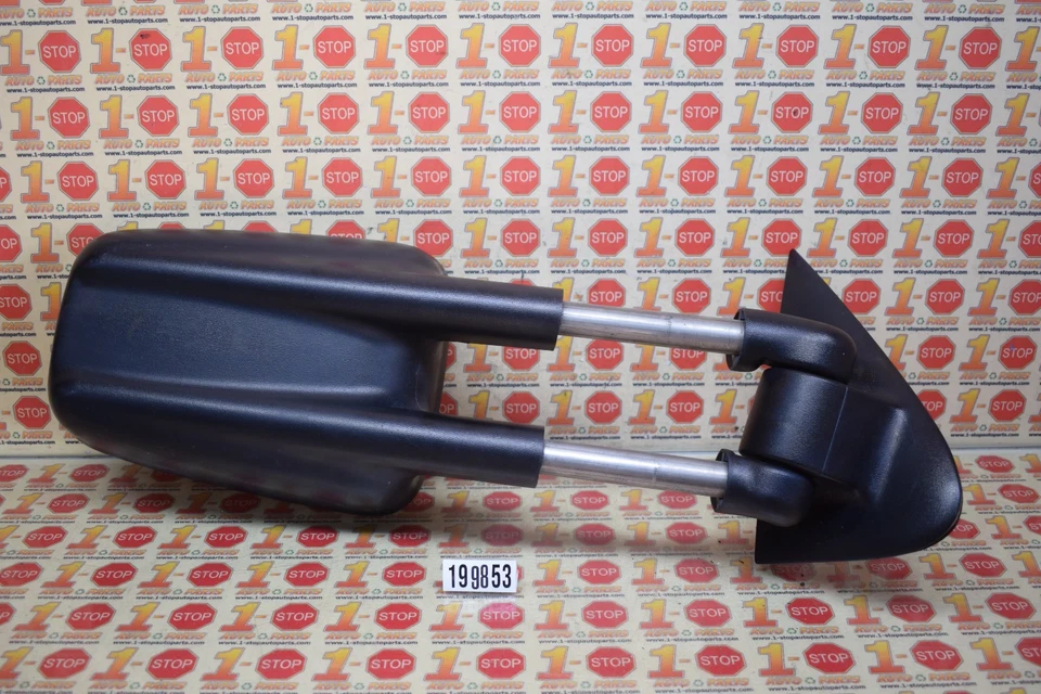 1999-2007 CHEVROLET SILVERADO PASSENGER RIGHT SIDE VIEW MANUAL DOOR MIRROR OEM - Image 3 of 4