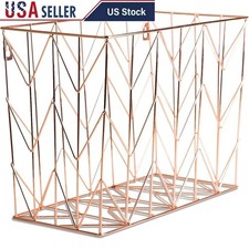 Hanging File Organizer Metal Desk Storage Office Accessory Files Folders New