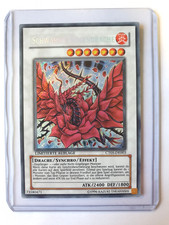 Schwarzer Rosendrache CT05-DE003 Secret-Rare YU-GI-OH Karte Light Played