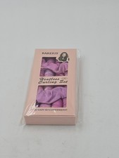 Satin Heatless Curling Set -1PC Overnight Hair Curlers  Rollers Purple Red Large