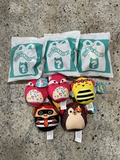 x5 Opened  x3 Sealed LOT - 2023 McDonald  s Squishmallows Happy Meal Toys