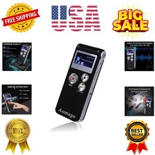 64GB Digital Voice Recorder Voice Activated Recorder for Lectures, Meetings, ...