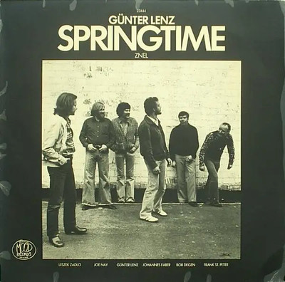 Günter Lenz Springtime Znel mood music Vinyl LP