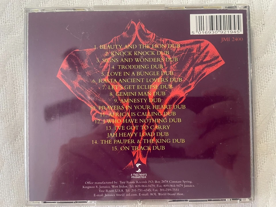 Ijahman Levi – Lion Dub Beauty - CD  - Image 2 of 3