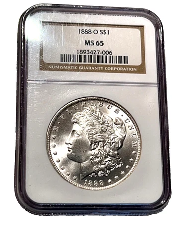 1888-0 MORGAN SILVER DOLLAR MS65