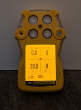 BW GasAlert Quattro Gas Detector 4 Gas Monitor LEL/H2S/CO/O2 GDU Unit Calibrated