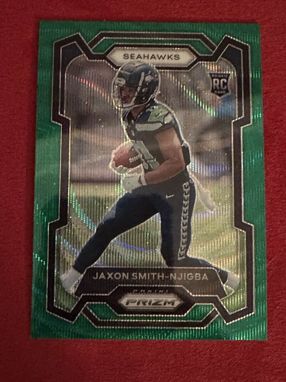 2023 Panini Prizm #390 Jaxon Smith-Njigba Green Wave Seattle Seahawks NM+