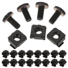 40 Pcs Server Rack Accessories Screws Mount Hardware Audio Equipment Cabinets