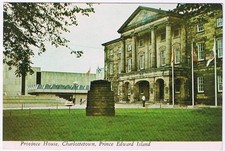 Prince Edward Island PEI Postcard Charlottetown Province House
