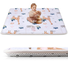 Baby Play Mat for Floor,1.2" Thick 50X50 Playpen Mat,Safe Padding Tummy Time Mat