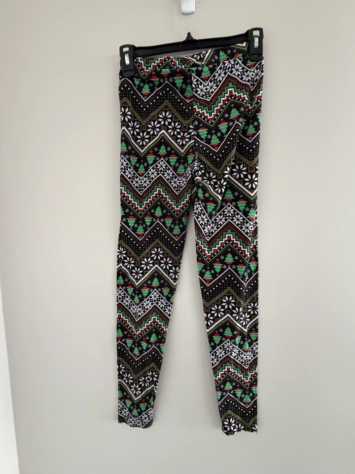 Mujer Mediano Navidad Fiesta Elastizado Suave Cómodo Leggings Pantalones Foto 4 de 4